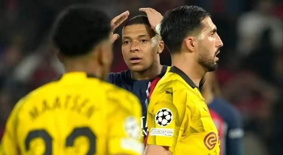 巴黎主场被多特蒙德反超，无缘淘汰赛