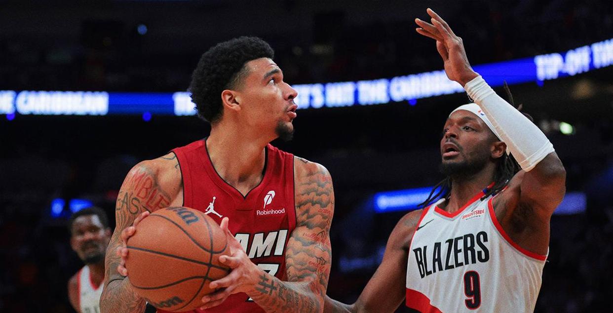 关于热火惨败开拓者,巴姆连续两场20+得分的信息 关于热火惨败开拓者,巴姆连续两场20+得分的信息